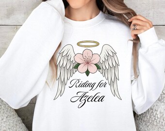 Angel Wings Memorial Hoodie: Custom Remembrance Gift