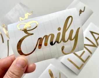 Vinyl Aufkleber Schulkind 2026, Personalisierter Name Sticker für Schultüte, Namensticker für Trinkflasche Brotdose, Einschulung Deko
