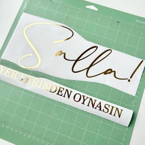 Adesivi in vinile personalizzati, adesivi Kına, plotter Kına, adesivi con nome, Kına gecesi, adesivi, adesivi in vinile, nome adesivo
