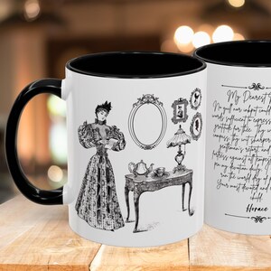 Caneca de Dia das Mães para a Mãe, Caneca de Café Personalizada de 11oz, Xícara Engraçada de 1800 para a Mãe, Presente Engraçado para a Mãe, Presente de Dia das Mães, Carta para a Mamãe