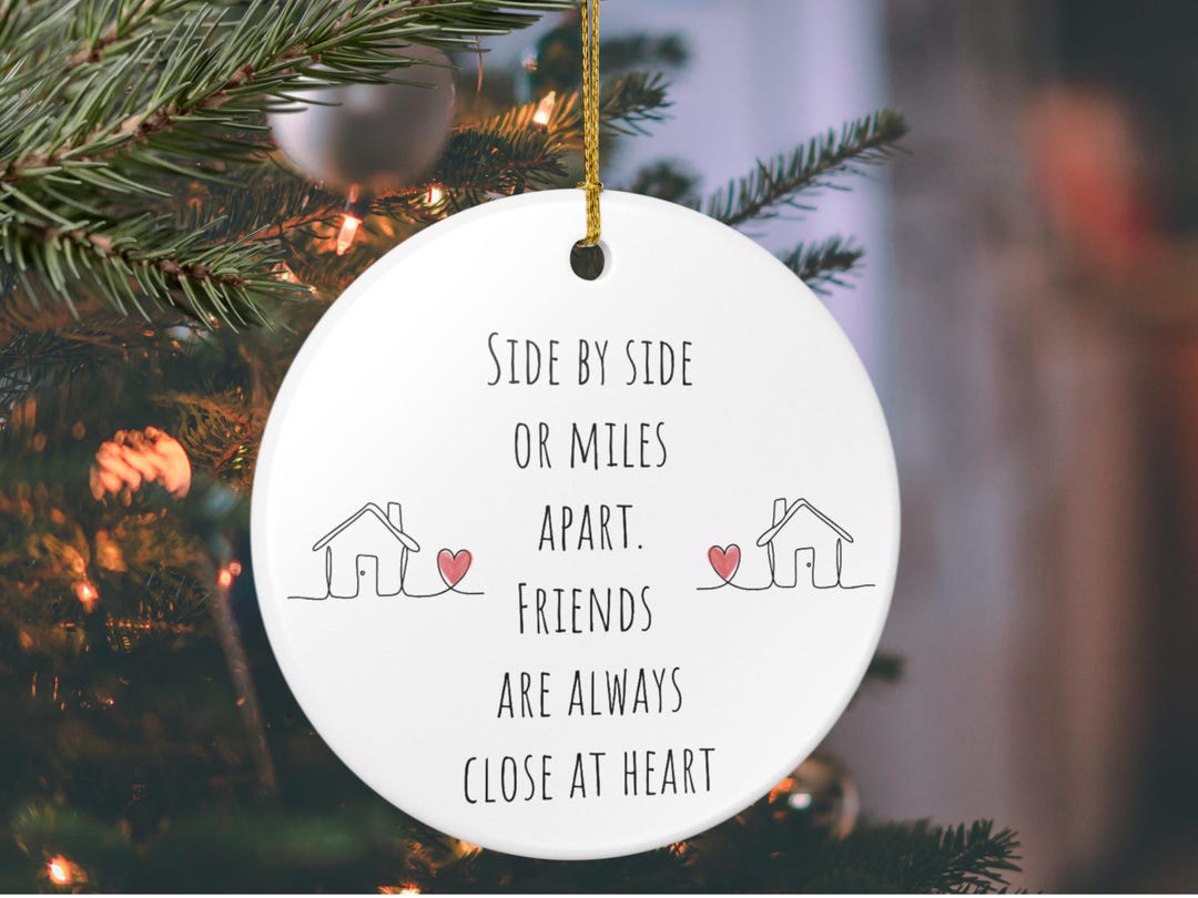 Ornament for Friend Moving Away, Moving Away Gift, Gift for Friend ...