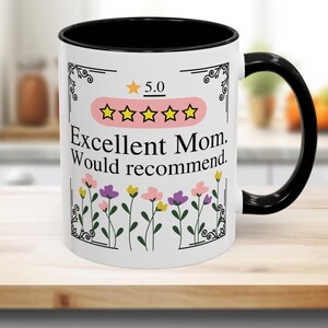 Mug pour la fête des mères, tasse à café de 11 oz, tasse amusante pour maman, cadeau mignon pour maman, cadeau de fête des mères, tasse amusante pour maman, excellent cadeau pour maman