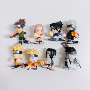 Naruto figure Japanese Anime figure Vintage doll mini figuresJapaneseToys Action Figure 8 items rare items gift for kids