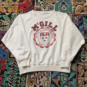 Mcmaster Sweater - Etsy Canada