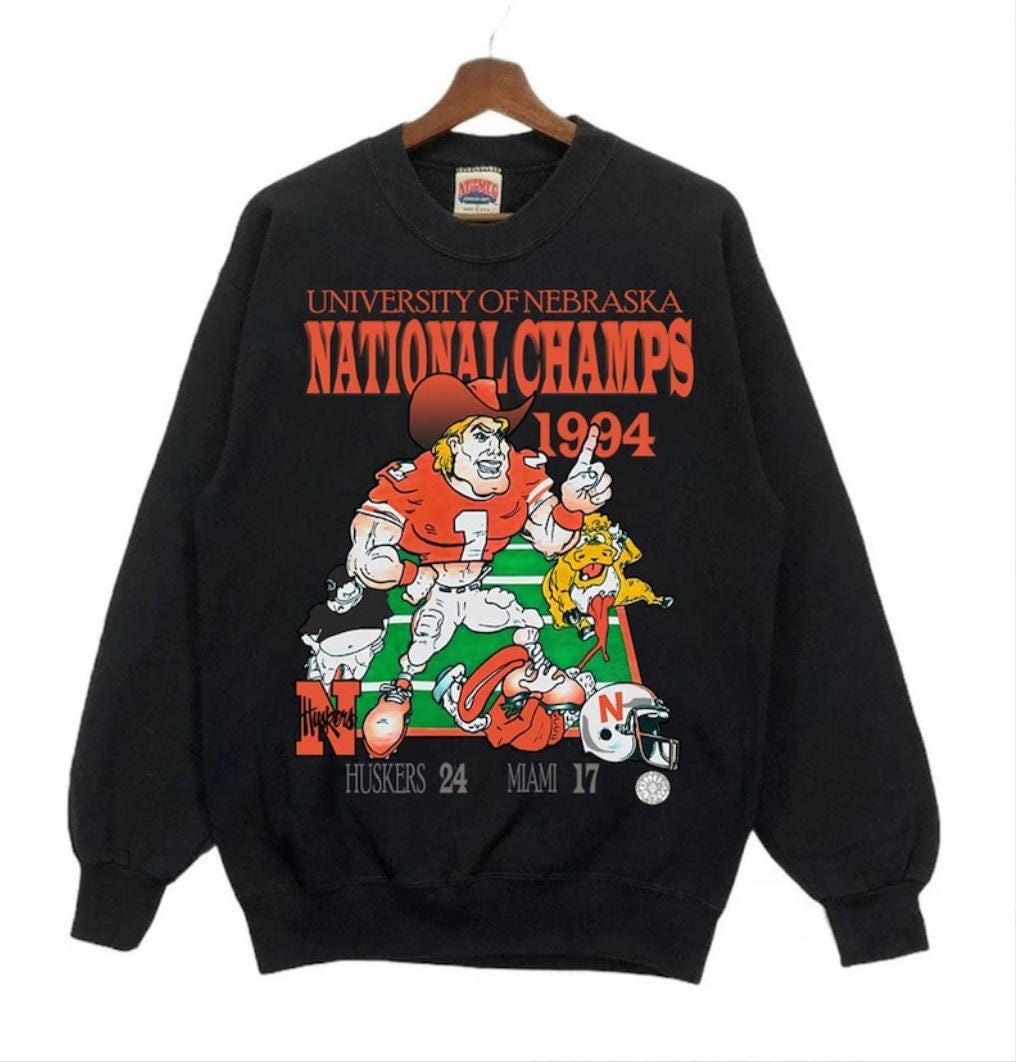 90s Huskers - Etsy