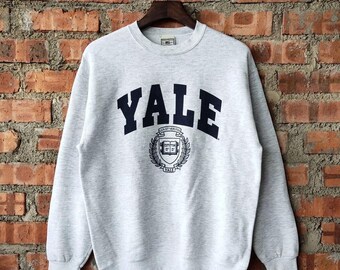 MADE IN U.S.A 1970's～ YALE UNIVERSITY SWEAT SHIRT (LARGE