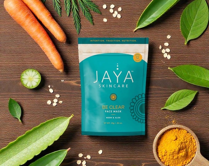 Neem & Aloe Vera Face Mask: Vegan Acne Treatment for Sensitive Skin