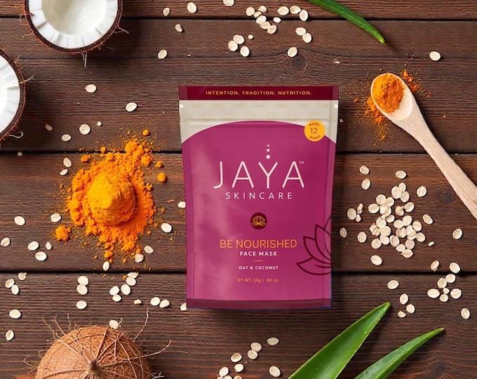 Hydrating Oat & Coconut Face Mask: Redness Relief for Sensitive Skin