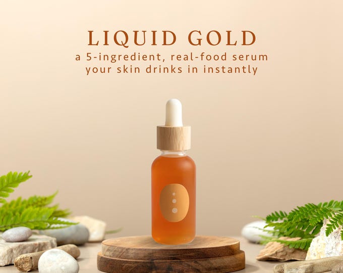 Deep Nourishing Oil Face Serum for Radiant Skin | Minimal Ingredient Clean Skincare | Carrot + Pomegranate Glow Oil