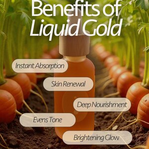 Carrot Glow Face Serum | Vegan, Vitamin-Rich Skincare image 9
