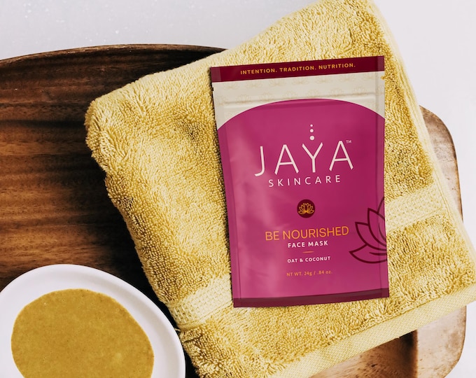 Deep Hydration Face Mask for Dry Sensitive Skin | Barrier Repair + Redness Relief | Oats & Coconut | Indian Inspired Natural Skincare