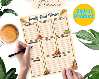 Digital Productivity Notepad/ Daily Planner / ADHD Inspired / Daily ...