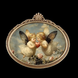 Victorian Garden Angel - Etsy display picture 1