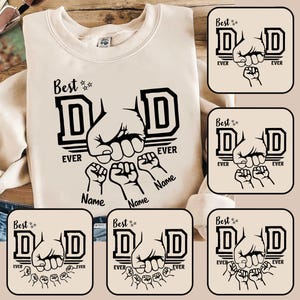 Bundle personnalisé coup de poing pour papa, Png personnalisé pour la fête des pères, coup de poing pour père et fils père et fils