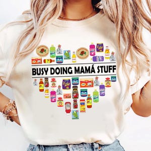 Busy Doing Mamá Stuff Png, Heart Mama Topper Multipack Png, Retro Madre Png, Happy Mother&#39;s Day, Gif For Latina Mom, Funny Mama Sublimation
