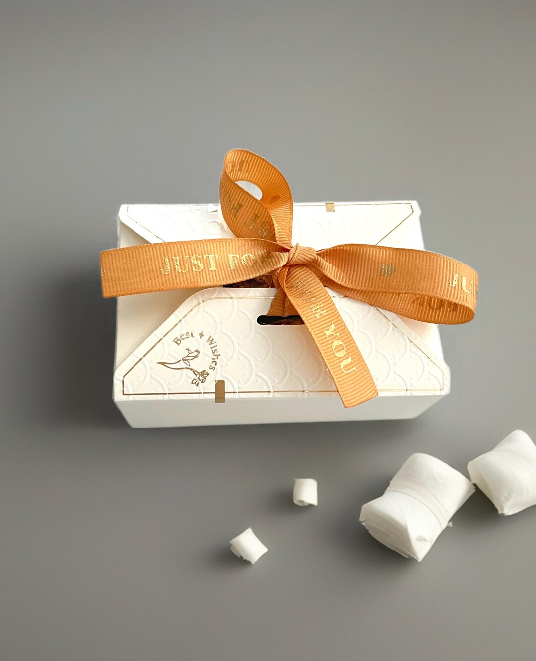 Elegant Ivory Candy Box With Ribbon Small Gift Favor Box (20 PCS) - Etsy