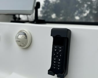 Garmin Force Kraken Remote Flush Mount Holder, ASA Marine Mount | Black