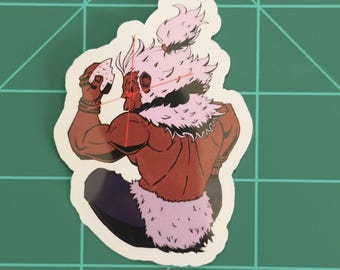 Pegatina Akuma Rice Break
