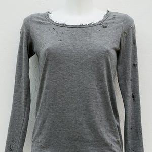 Distressed Shirt - Festival Clothing -  Apocalyptic Clothes- Wasteland - Burning man - Dystopian Clothes - Post apoc - Rag clothes