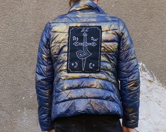 Benutzerdefinierte Jacke - Festival Kleidung - Punk Kleidung - Futuristische Jacke - Cyberpunk