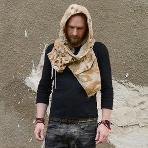 Postapocalyptic Hood - Larp Accessory - Wasteland Clothing