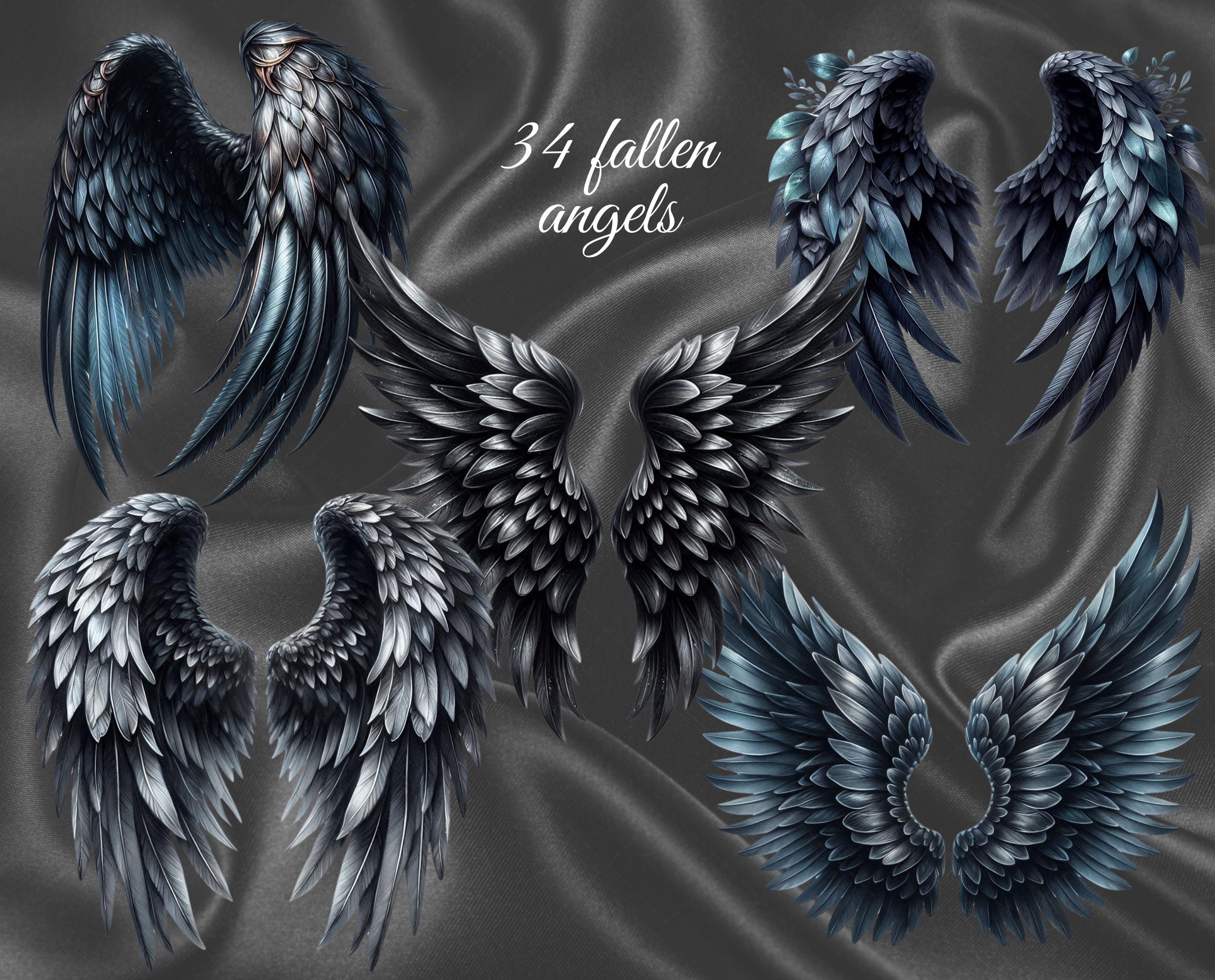 Wings Png Clipart - 236 PNG Angel Wings Illustrations & Digital ...