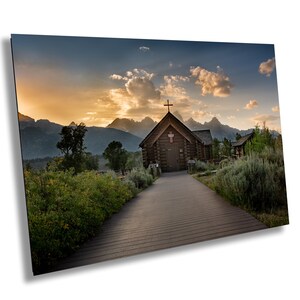 Kapelle der Verklärung, Grand-Teton-Nationalpark, Wyoming.