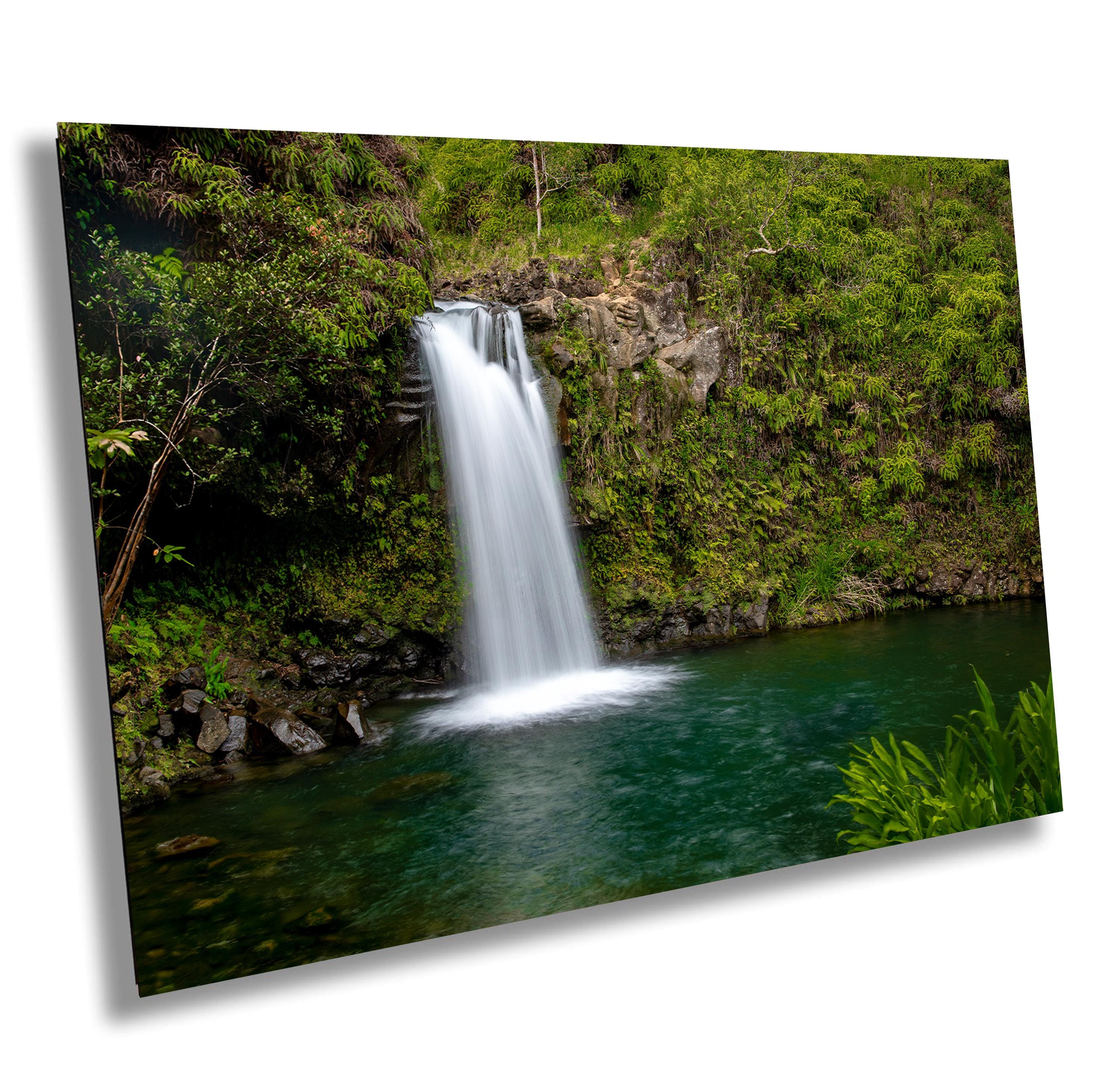 Maui Waterfall Photograph, Pua'a Ka'a Wayside Park, Hawaii Wall