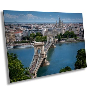 Széchenyi Chain Bridge, Budapest, Hungary