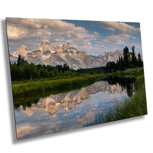 Schwabacher Landung, Sonnenaufgang, Grand-Teton-Nationalpark, Wyoming.