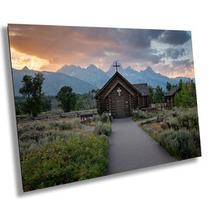 Kapelle der Verklärung, Grand-Teton-Nationalpark, Wyoming.