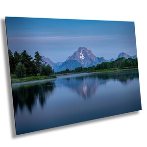 Oxbow Bend, Mount Moran, Sonnenaufgang, Grand-Teton-Nationalpark, Wyoming.