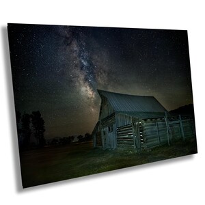 T. A. Moulton Barn, Milky Way, Grand Teton National Park, Wyoming.