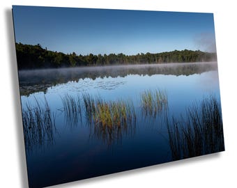 Clark Lake Morning Mist, Muskoka, Ontario