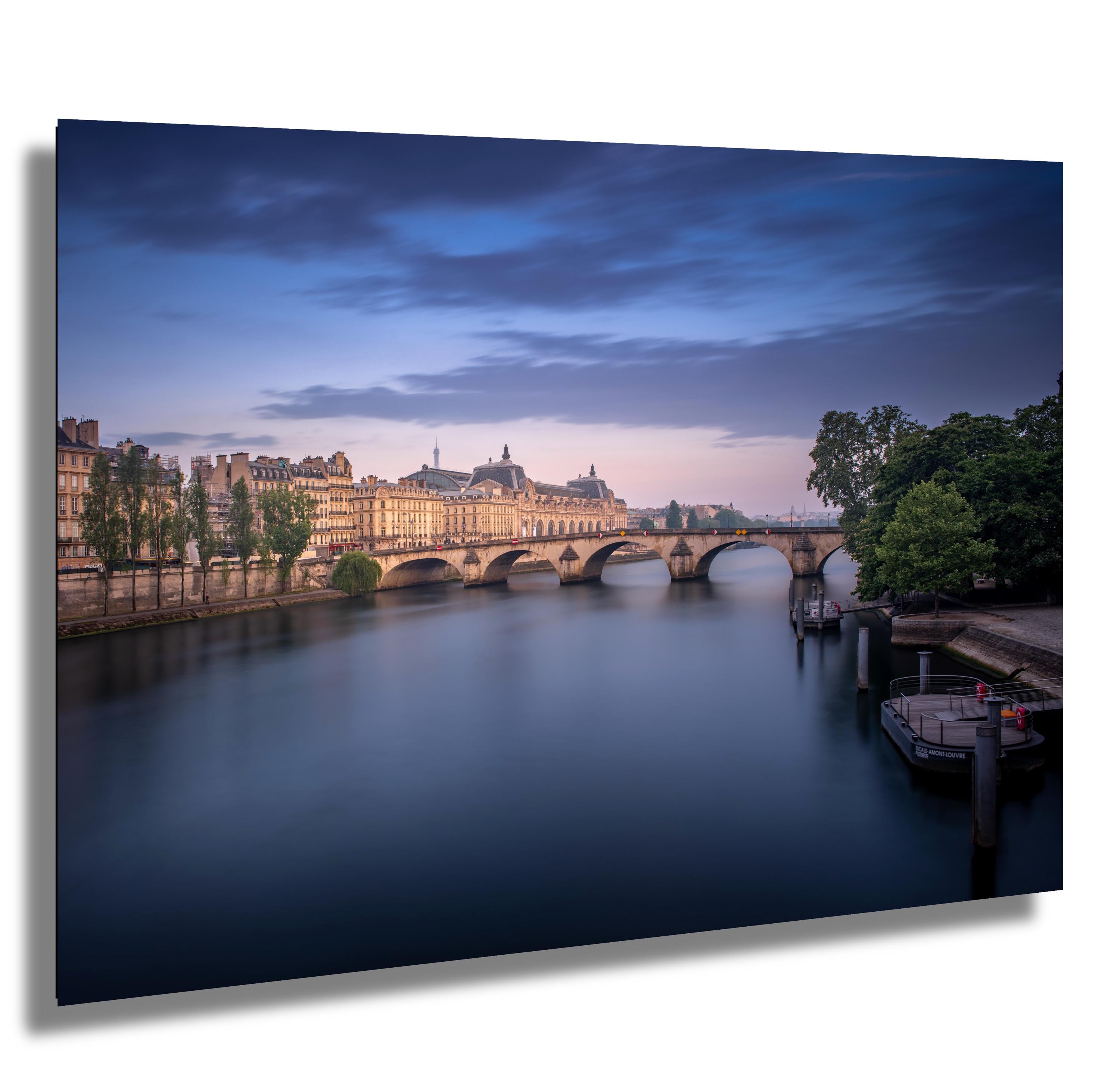Musée d'Orsay, Seine River, Paris, sunrise, golden hour, fine art photograph, wall decor, wall art, paper/canvas/metal acrylic