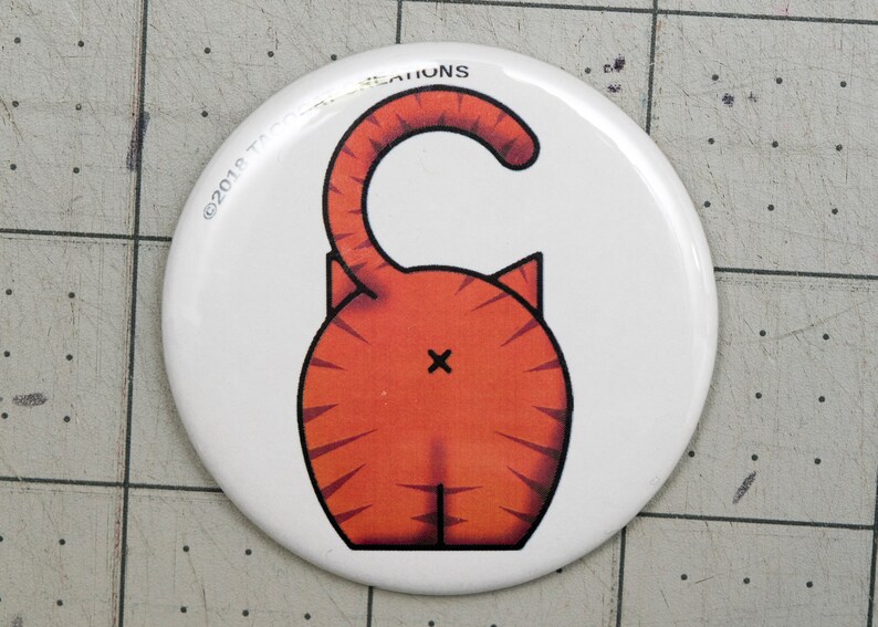Cat Butt Magnets  Different Colors and sizes available image 1