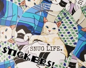 Snug Life - Vinyl Stickers 3"x3"