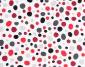 Red and Black Polka Dot Design Refillable Catnip Mat