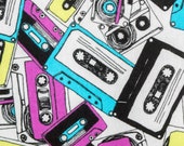 Nip Mats - Old School Rainbow Cassette Tapes Refillable Catnip Mat