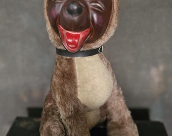 ヴィンテージ 麦わら ぬいぐるみ 犬 パジャマケース メリーソート
