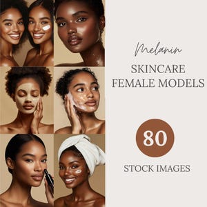 Skincare Stock Photos Beauty Stock Photo Bundle Melanin Skincare Posts Skincare Images for Skincare Instagram Skincare Website Esthetician