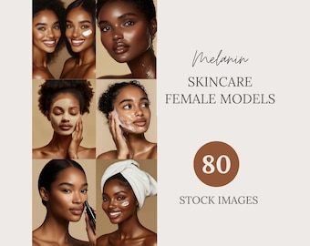 Skincare Stock Photos Beauty Stock Photo Bundle Melanin Skincare Posts Skincare Images for Skincare Instagram Skincare Website Esthetician