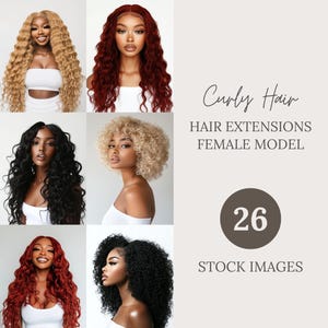 Hair Stock Photo Melanin Stock Photos Hair Women Website Images Hair Extension Model Luxury Extension Model Stock Image Bundle Wig Stock
