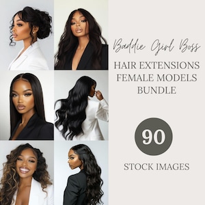 Hair Extension Model Hair Stock Photos Beauty Stock Photos Bundle Melanin Stock Photos Hair Bundle Stock Photos Wig Stock Model Stock Photo