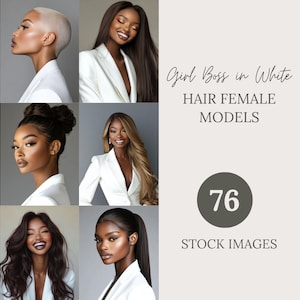 Hair Stock Photos Beauty Stock Photos Bundle Melanin Stock Photos Hair Bundle Stock Photos Wig Stock  Model Stock Photo Hair Extension Model