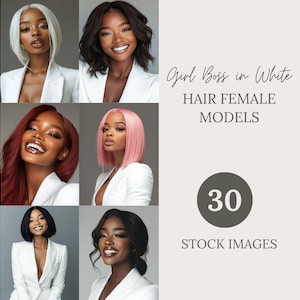 Hair Stock Photos Beauty Stock Photos Bundle Melanin Stock Photos Hair Bundle Stock Photos Wig Stock  Model Stock Photo Hair Extension Model