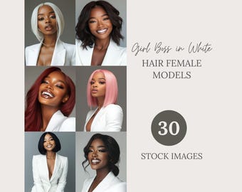 Hair Stock Photos Beauty Stock Photos Bundle Melanin Stock Photos Hair Bundle Stock Photos Wig Stock  Model Stock Photo Hair Extension Model
