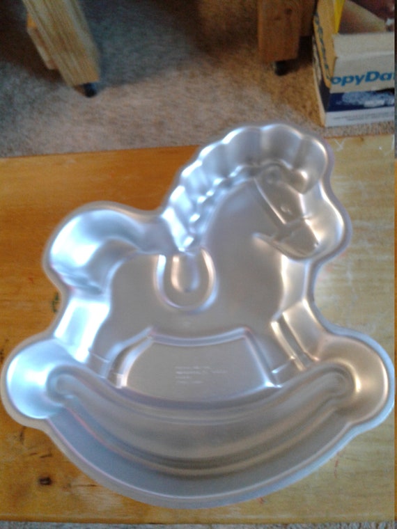 Wilton Rocking Horse Cake Pan Etsy