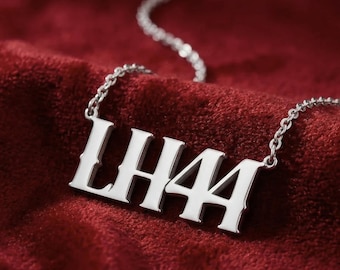 Collar Lewis Hamilton LH44 / Ferrari / F1 / Fórmula Uno / Fórmula 1 / Regalo /