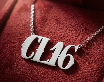 Charles Leclerc Necklace | CL16 | F1 | Formula One | Formula 1 | Gift | Ferrari
